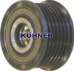 AD Kühner 885093M - Шкив генератора, муфта www.autospares.lv