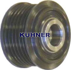 AD Kühner 885093 - Шкив генератора, муфта www.autospares.lv