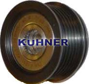 AD Kühner 885092M - Pulley, alternator, freewheel clutch www.autospares.lv