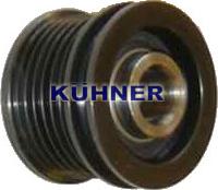 AD Kühner 885008M - Pulley, alternator, freewheel clutch www.autospares.lv