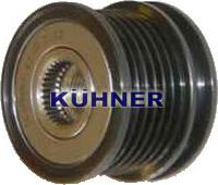 AD Kühner 885008M - Pulley, alternator, freewheel clutch www.autospares.lv