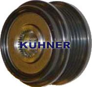 AD Kühner 885018 - Pulley, alternator, freewheel clutch www.autospares.lv