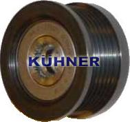 AD Kühner 885075M - Шкив генератора, муфта www.autospares.lv