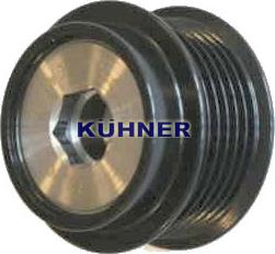 AD Kühner 885383 - Шкив генератора, муфта www.autospares.lv