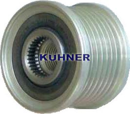 AD Kühner 885376M - Шкив генератора, муфта www.autospares.lv