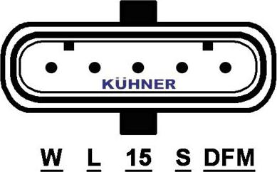 AD Kühner 553004RIP - Генератор www.autospares.lv