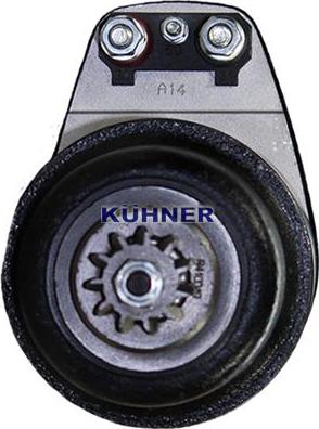 AD Kühner 254327K - Starteris www.autospares.lv