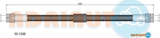 Adriauto 55.1296 - Bremžu šļūtene www.autospares.lv