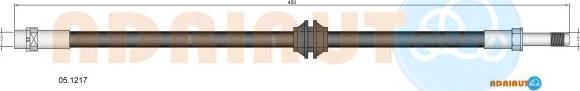 Adriauto 05.1217 - Bremžu šļūtene www.autospares.lv