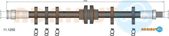 Adriauto 11.1255 - Bremžu šļūtene www.autospares.lv