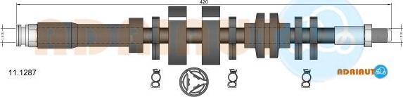 Adriauto 11.1287 - Bremžu šļūtene www.autospares.lv