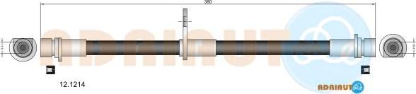 Adriauto 12.1214 - Bremžu šļūtene www.autospares.lv