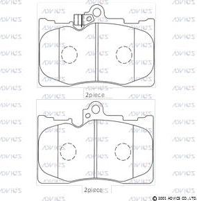 BOSCH BP1124 - Bremžu uzliku kompl., Disku bremzes www.autospares.lv