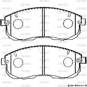 Equal Quality PF1269 - Bremžu uzliku kompl., Disku bremzes www.autospares.lv