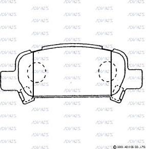 Jurid 572424J-D - Brake Pad Set, disc brake www.autospares.lv