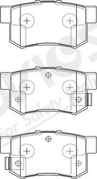 ADVICS-SEA C2N015Y - Brake Pad Set, disc brake www.autospares.lv