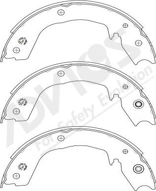 ADVICS-SEA D8N021Y - Bremžu loku kompl., Stāvbremze www.autospares.lv