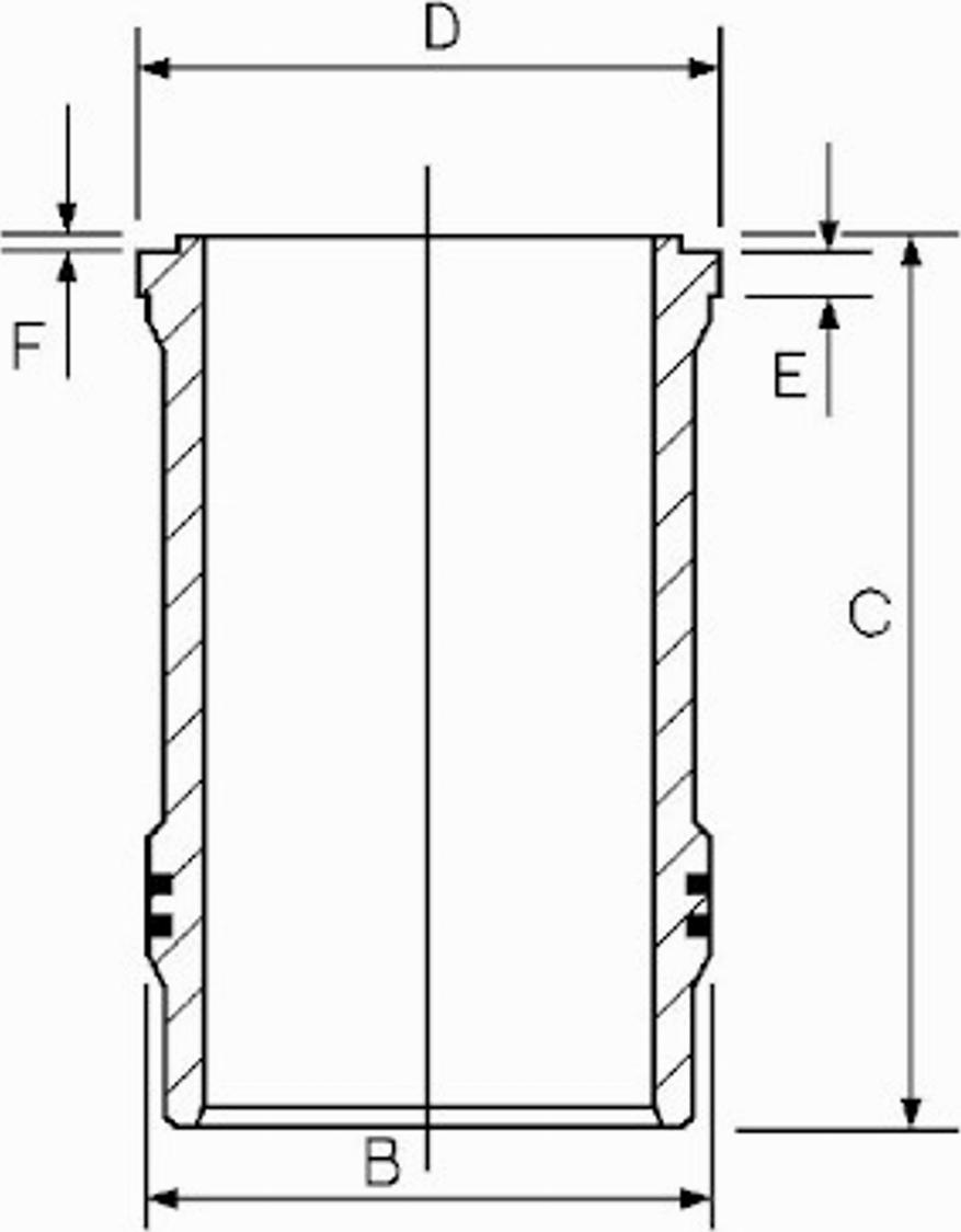 AE SJ351479 - Cilindra čaula www.autospares.lv