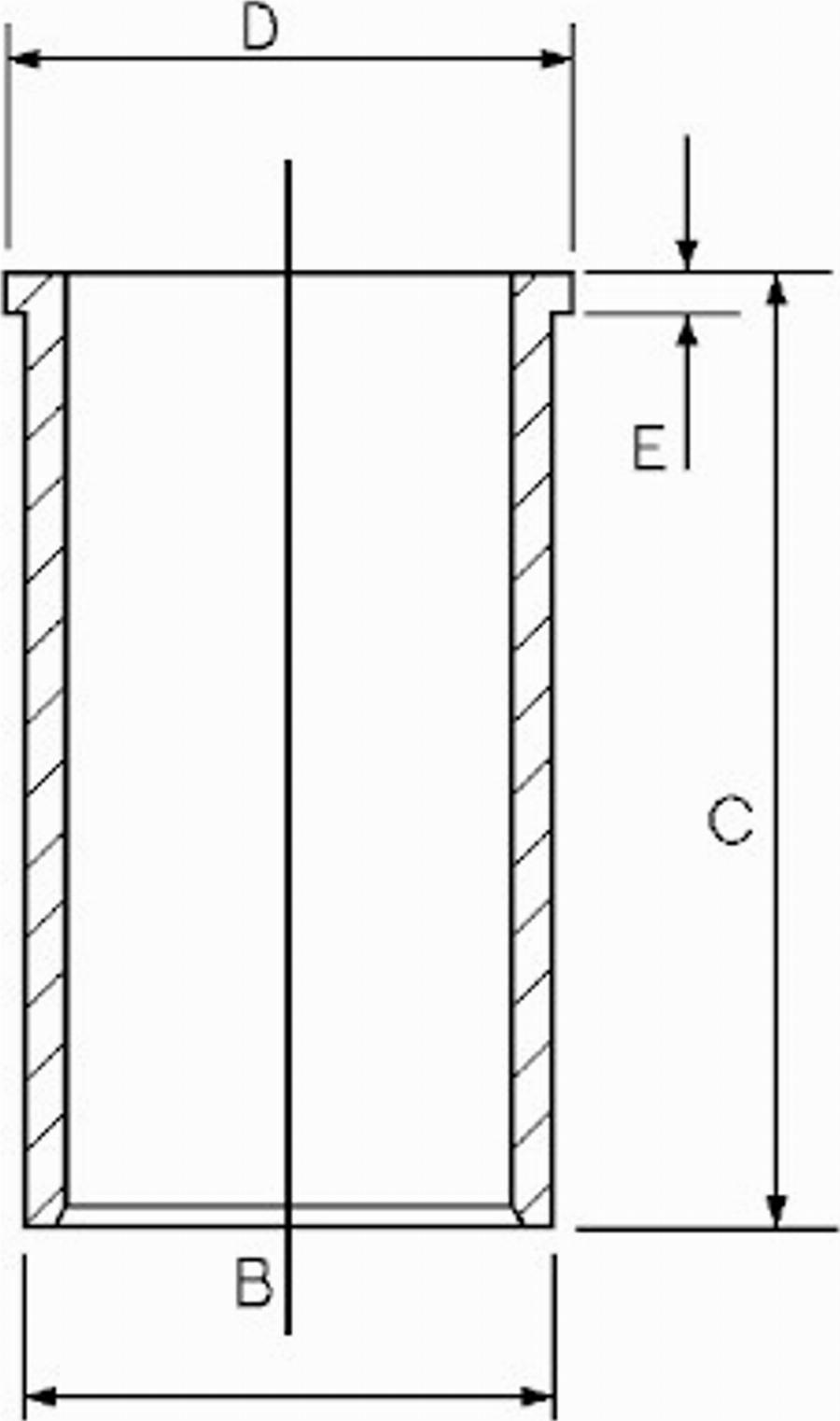 AE SJ351351 - Cilindra čaula www.autospares.lv