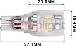 AE TOPLIGHT 501115 - Bulb, indicator www.autospares.lv