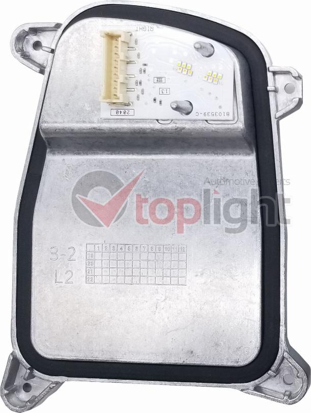 AE TOPLIGHT 609240L - Vadības iekārta, Apgaismojums www.autospares.lv