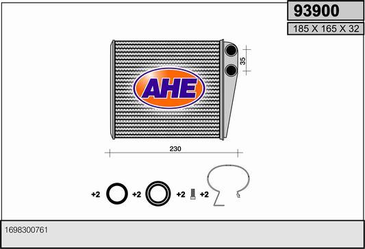 AHE 93900 - Siltummainis, Salona apsilde www.autospares.lv