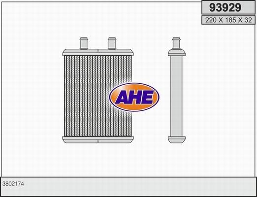 AHE 93929 - Siltummainis, Salona apsilde www.autospares.lv