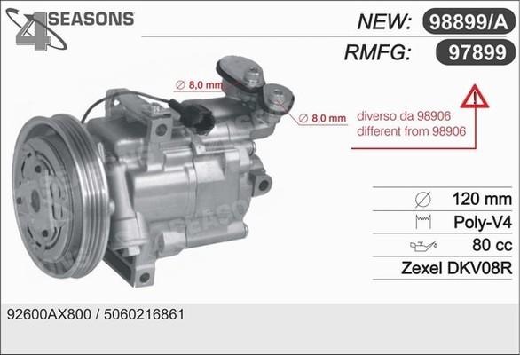 AHE 97899 - Kompresors, Gaisa kond. sistēma autospares.lv