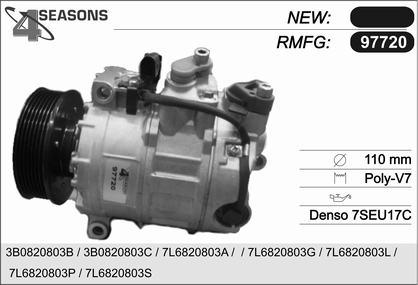 AHE 97720 - Kompresors, Gaisa kond. sistēma www.autospares.lv