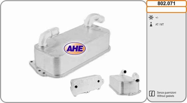 AHE 802.071 - Eļļas radiators, Motoreļļa www.autospares.lv