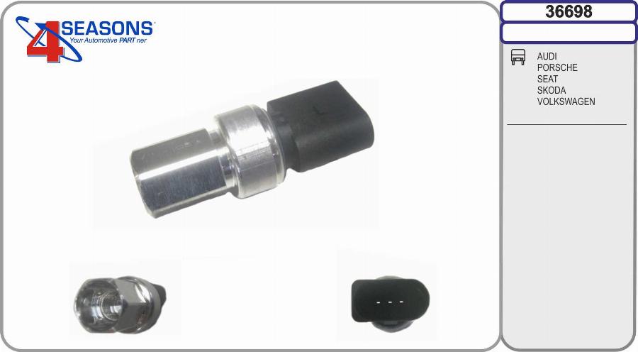 AHE 36698 - Pressure Switch, air conditioning www.autospares.lv