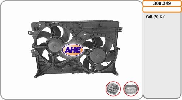 AHE 309.349 - Ventilators, Motora dzesēšanas sistēma www.autospares.lv