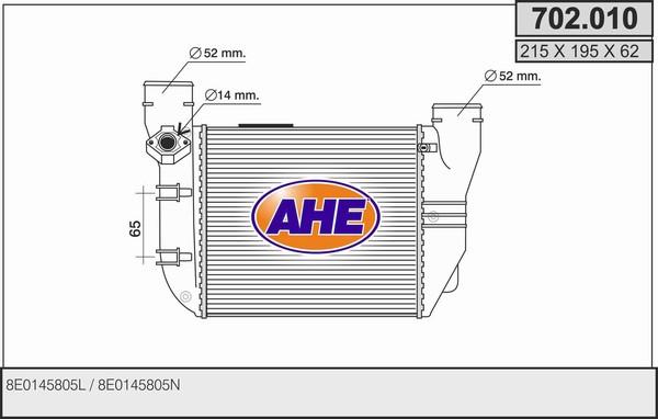 AHE 702.010 - Starpdzesētājs www.autospares.lv