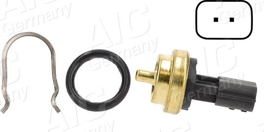 AIC 55131 - Devējs, Dzesēšanas šķidruma temperatūra www.autospares.lv