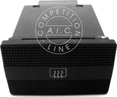 AIC 50758 - Slēdzis, Aizmugurējā stikla apsilde www.autospares.lv