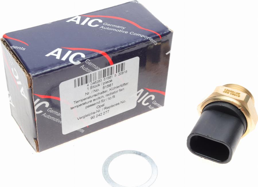 AIC 51561 - Termoslēdzis, Radiatora ventilators www.autospares.lv