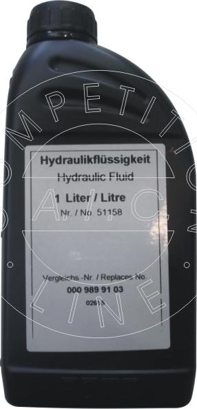 AIC 51158 - Hydraulic Oil www.autospares.lv