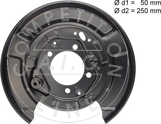 AIC 58905 - Dubļu sargs, Bremžu disks www.autospares.lv