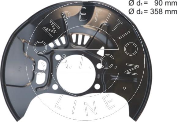 AIC 58812 - Dubļu sargs, Bremžu disks www.autospares.lv