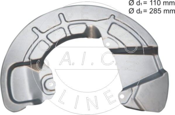 AIC 58832 - Dubļu sargs, Bremžu disks www.autospares.lv