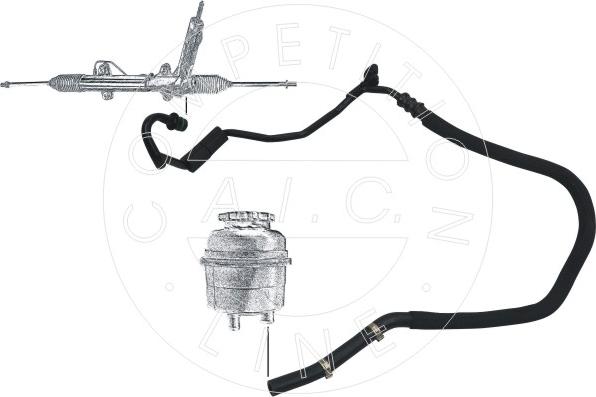 AIC 58289 - Hidrauliskā šļūtene, Stūres iekārta www.autospares.lv