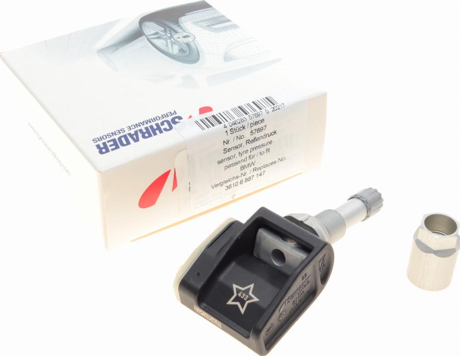 AIC 57697 - Wheel Sensor, tyre pressure control system www.autospares.lv