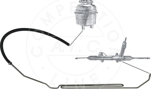 AIC 57164 - Hidrauliskā šļūtene, Stūres iekārta www.autospares.lv