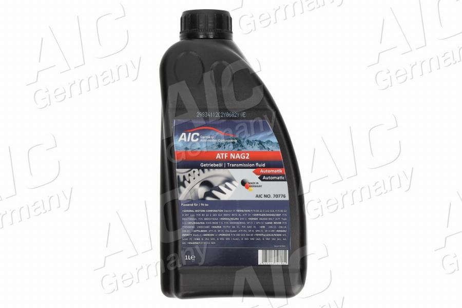 AIC 70776 - Automātiskās pārnesumkārbas eļļa www.autospares.lv