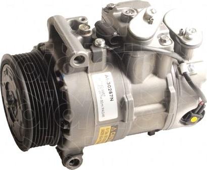 AINDE AI-30257N - Compressor, air conditioning www.autospares.lv