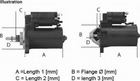 AINDE CGB-53032 - Starteris autospares.lv