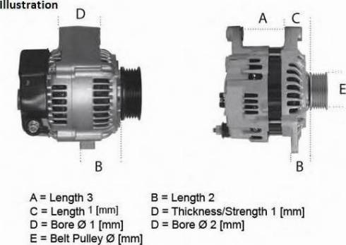 AINDE CGB-84925 - Генератор www.autospares.lv