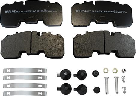 AIR FREN 21.29165 - Brake Pad Set, disc brake www.autospares.lv