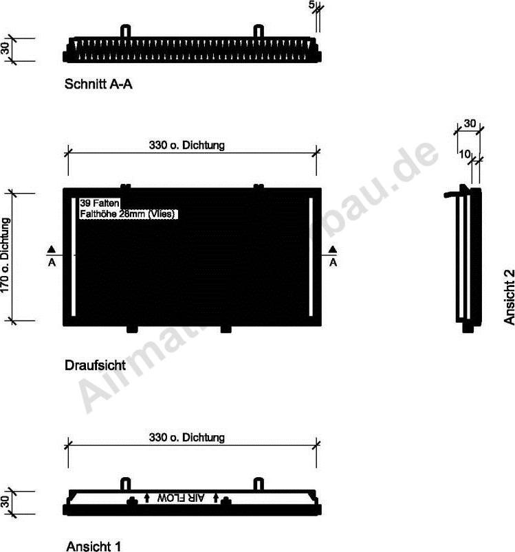 Airmatic IF1118 - Filtrs, Salona telpas gaiss www.autospares.lv