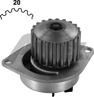 Airtex 1419 - Water Pump www.autospares.lv